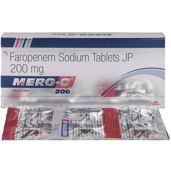mero o 200mg tablet 6's